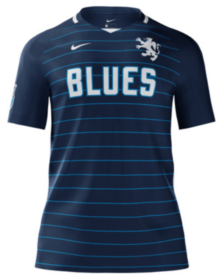 Blues FC Boys Custom Game Jersey