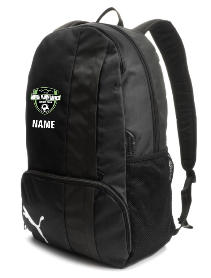 North Marin United Club Backpack with Club Logo Clubs Kombat Soccer