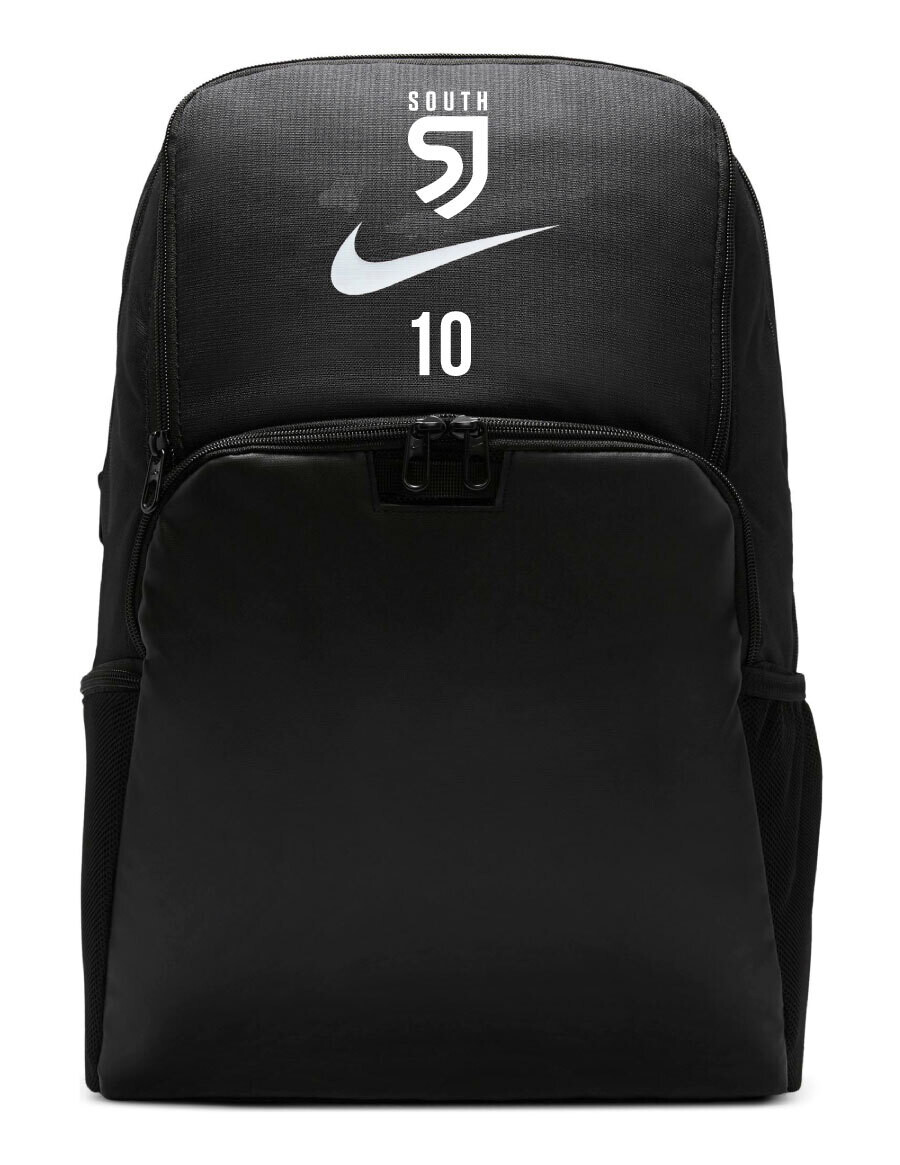 SJ SOUTH Nike Club Backpack with number