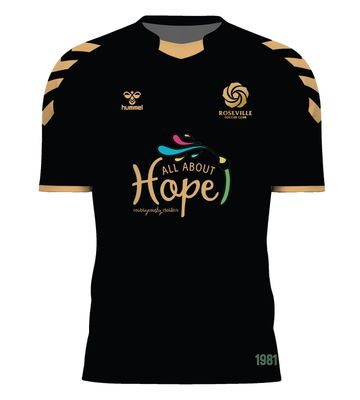 Iron Rose Black Custom Game Jersey Iron Rose Black Custom Game Jersey