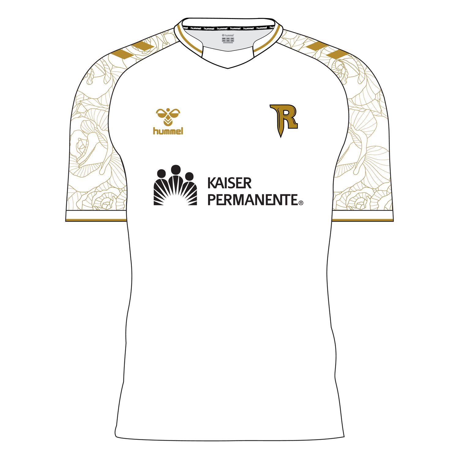 Iron Rose Girls White Custom Game Jersey with no Collar Iron Rose Girls White Custom Game Jersey with no Collar