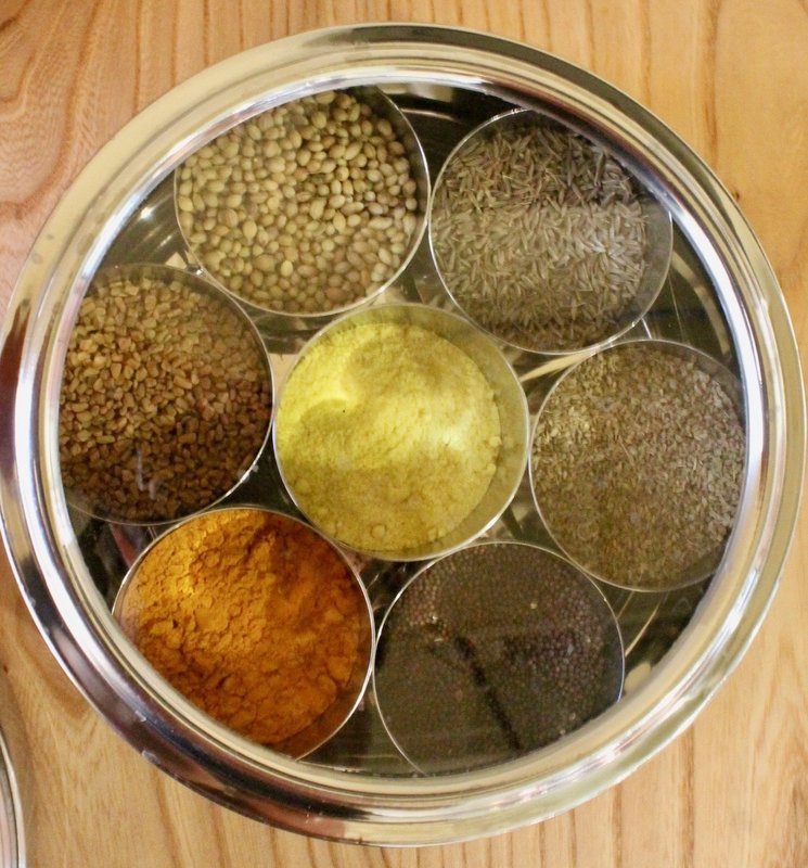 Ayurvedic Cooking Spice Box