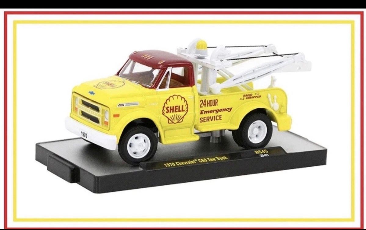 M2 Machines 1/64 1970 Chev Tow Truck..SHELL..Free Post