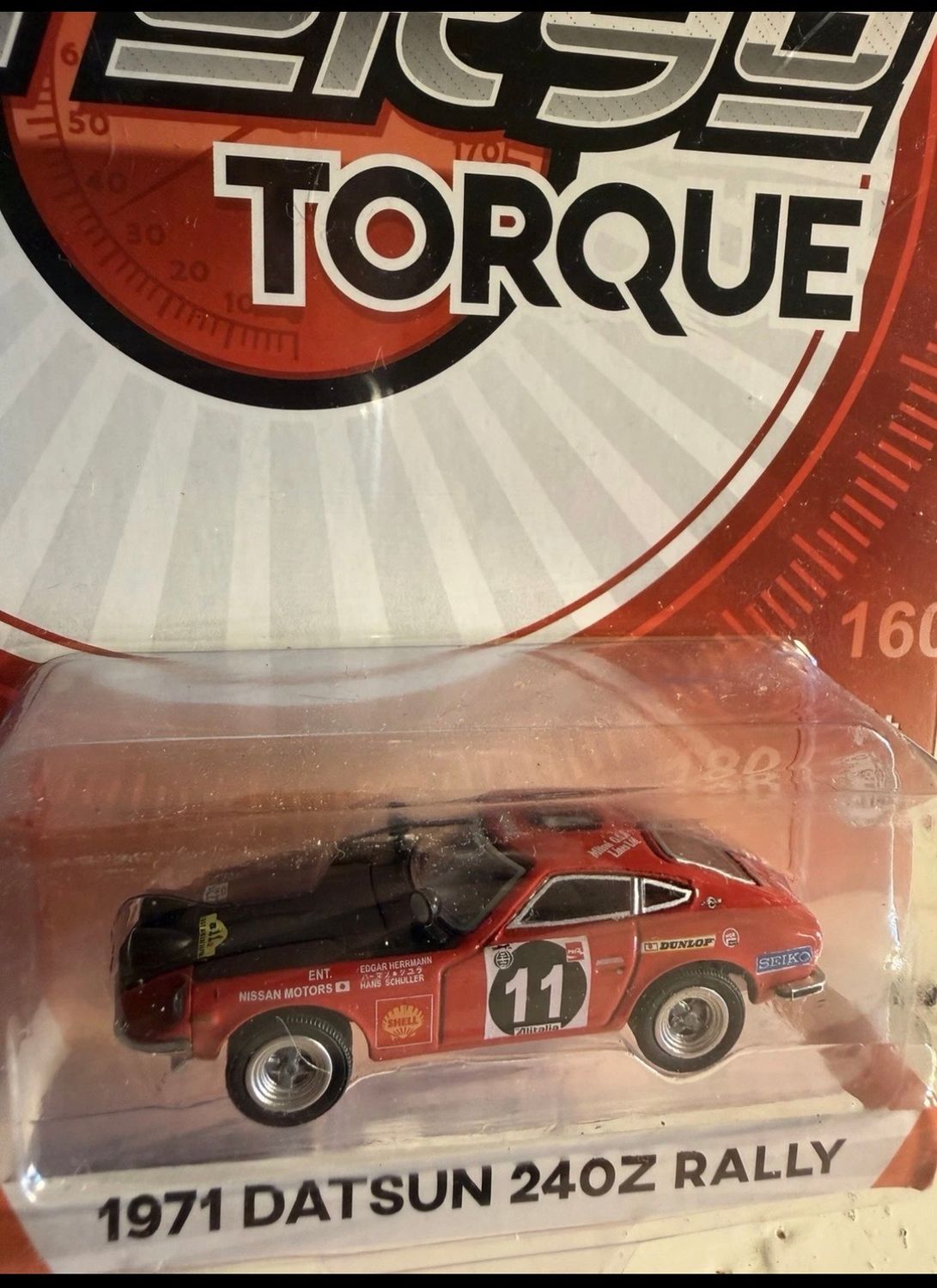 Greenlight 1/64 1971 Datsun 240Z Rally (New)