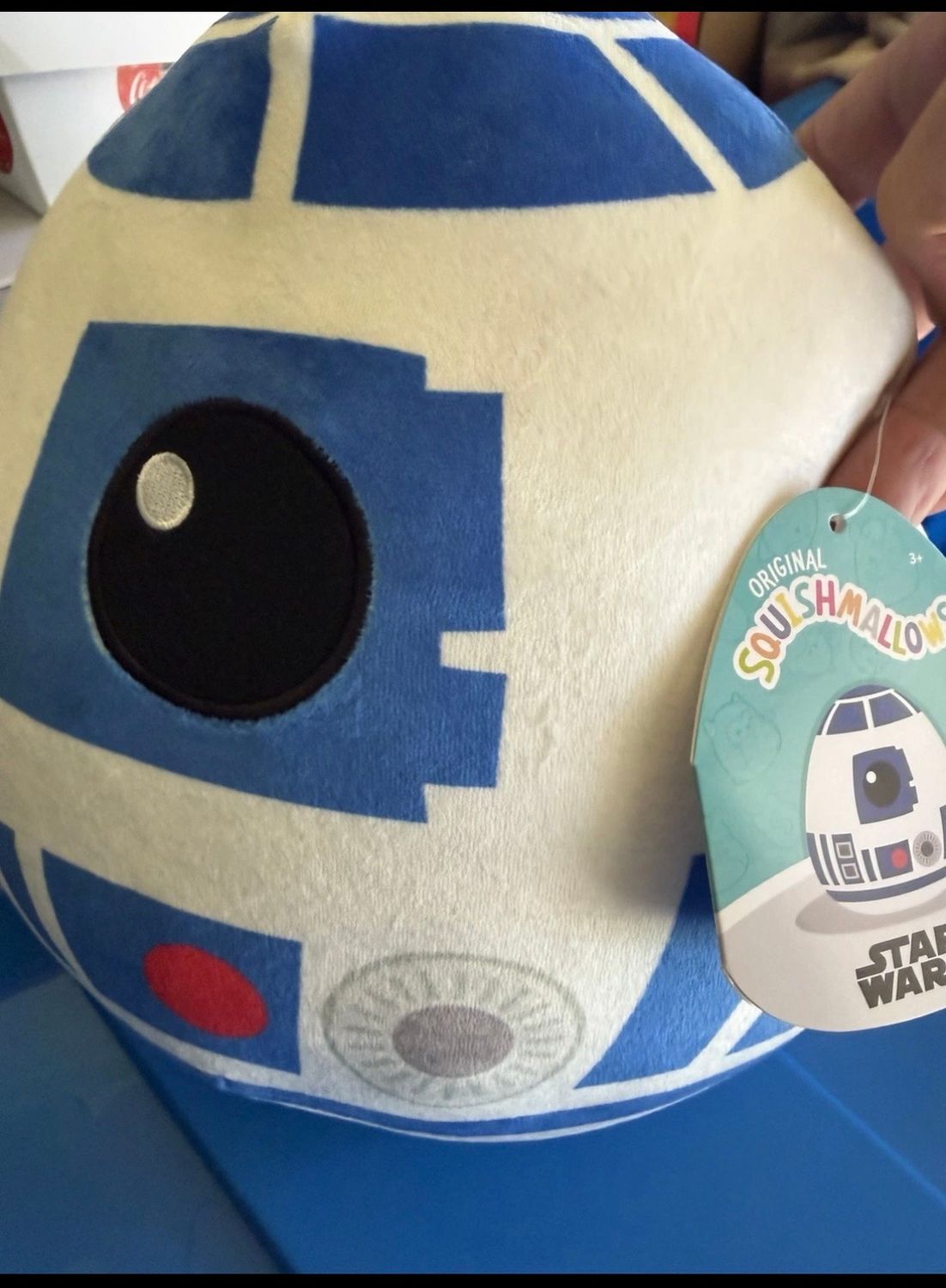 Squishmallows Star Wars R2-D2 collectable plush toy