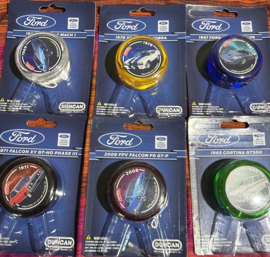 Full set of Ford Duncan yo-yos