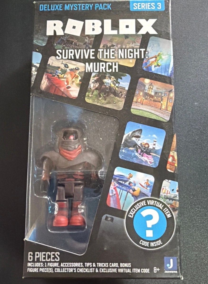 ROBL0X Series 3 Delux Mystery Pack..Survive The Night: MURCH SEALED New