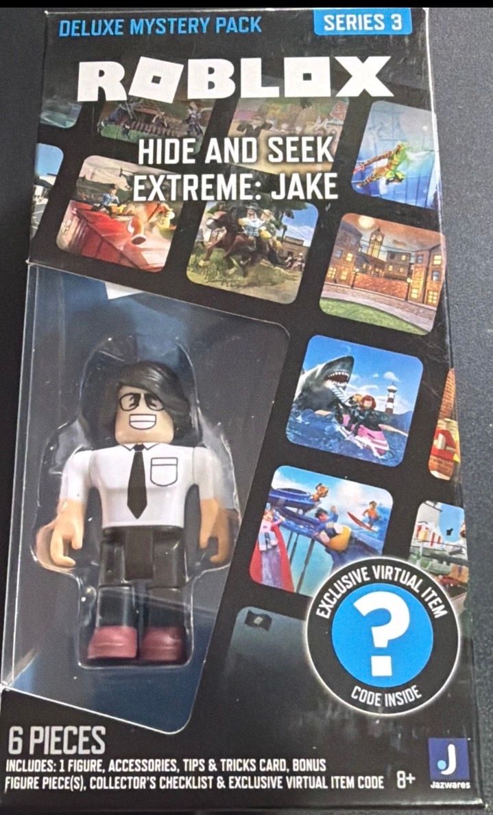Roblox series 3 deluxe mystery pack Jake sealed new