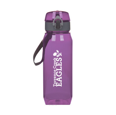 Purple Water Bottle - Plastic