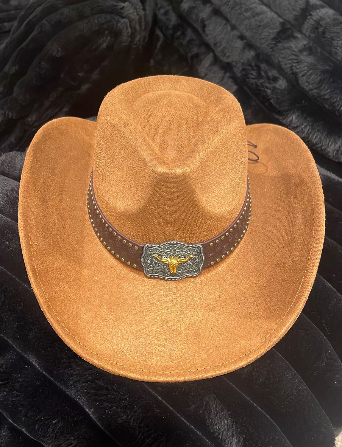 Golden Longhorn Cowboy Hat