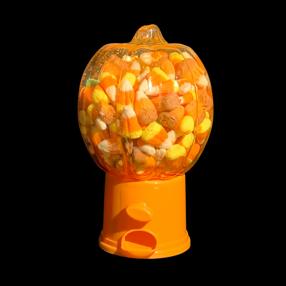 Pumpkin Container w/Candy