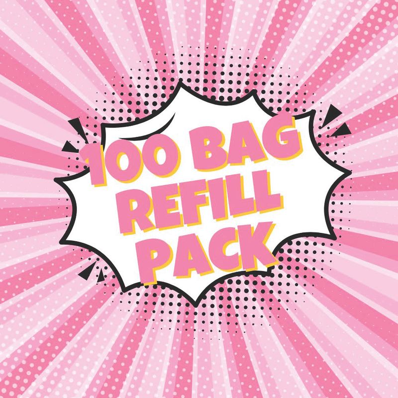 100 Bag Refill pack - 10 candy variety