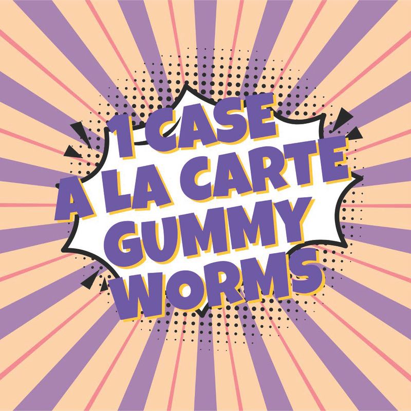 Gummy Worms - A La Carte Refill Case