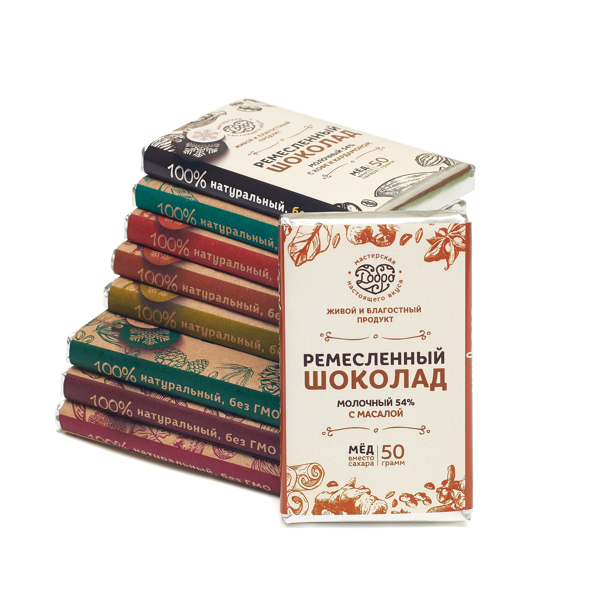 шоколад добро. ремесленный шоколад с кедровыми орехами. шоколад на меду. шоколад молочный, 54% какао на меду с кедровым орехом, 90 гр. шоколад добро.