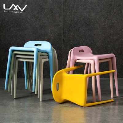 Cheap plastic standing stool chaise restaurant dining home furniture chair outdoor stackable camping portable garden chair