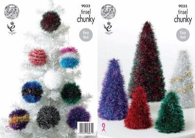 King Cole Tinsel Chunky Pattern - 9035