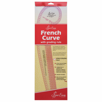 French Curve Ruler - Metric