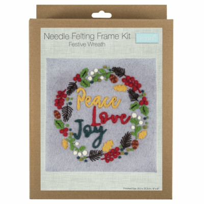 Needle Felt Kit - Wreath