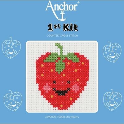 1st Kit - Cross Stitch Strawberry 1st Kit - Cross Stitch Strawberry