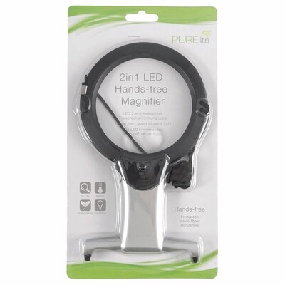 Hands-Free Illuminated Magnifier Hands-Free Illuminated Magnifier