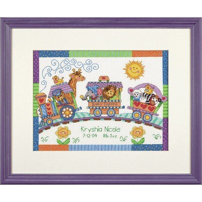 Counted Cross Stitch Kit - Baby Express