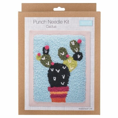 Punch Needle Cactus Kit