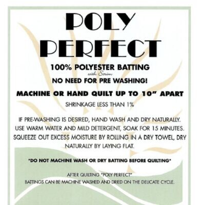 Poly Perfect Wadding