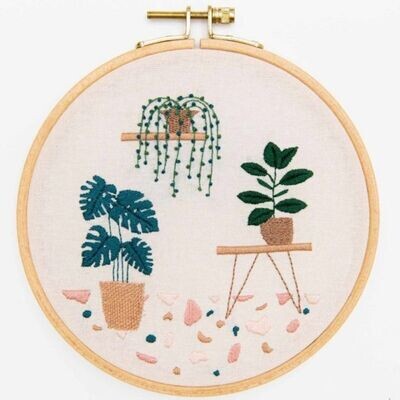 Botanical Embroidery Kit