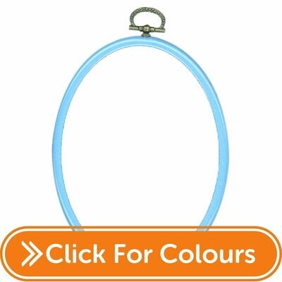 Oval Display Embroidery Frame