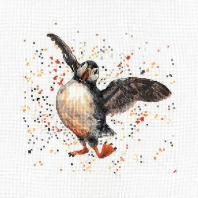 Cross Stitch - Presley The Puffin