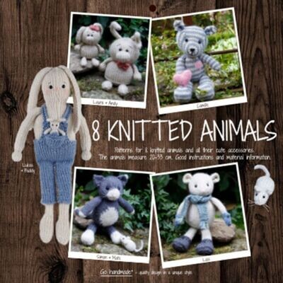 8 Knitted Animals