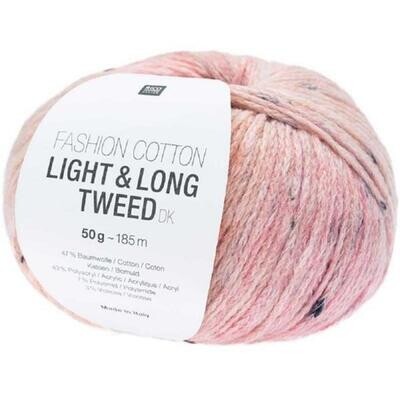 Rico Fashion Cotton Light & Long Tweed DK Yarn