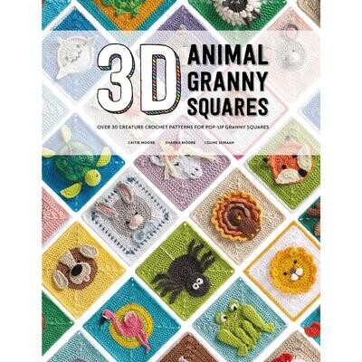 3D Animal Granny Squares