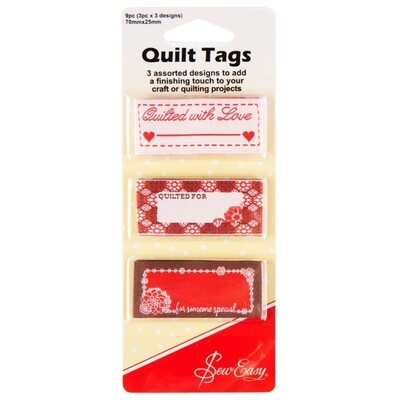 Labels for Quilted Projects