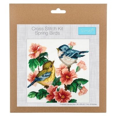Stitch Your Own 'Song Birds' Cross Stitch Kit
