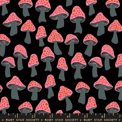 Firefly - Mushrooms in Black
