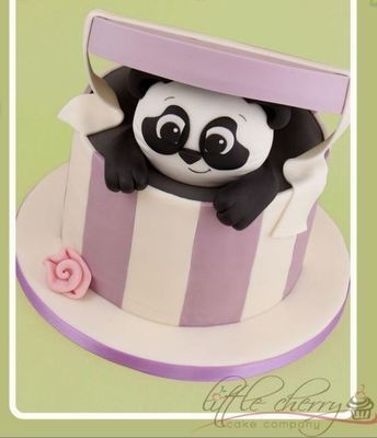 Peekaboo Panda (by Little Cherry Cake Company)