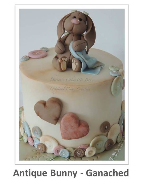 Antiqued Bunny Cake (by Shereen&#39;s Cakes &amp; Bakes)