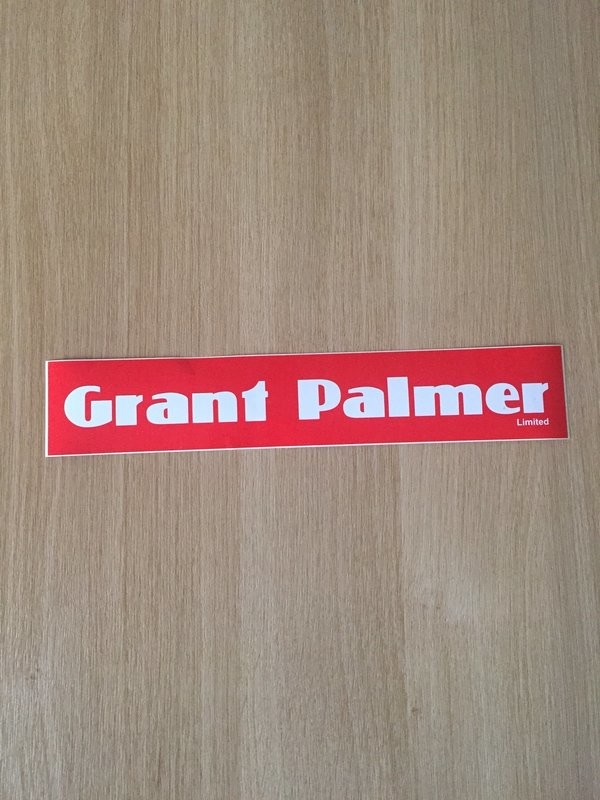 Bus Stop Vinyl Sticker