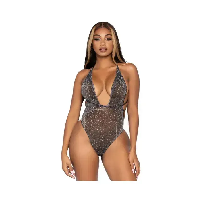 Convertible Lux Rhinestone Teddy - One Size