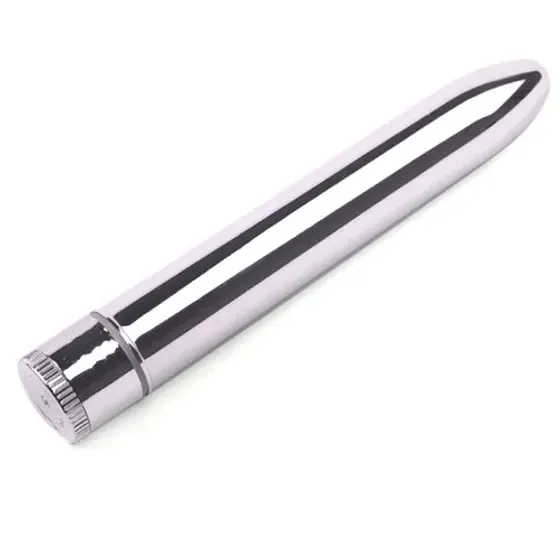 Mini Silver Classic Waterproof Vibrator
