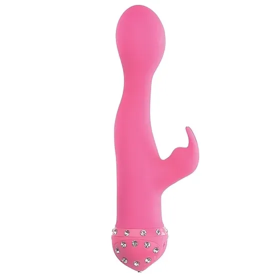 Bling Crystal Dual G Rabbit Vibrator