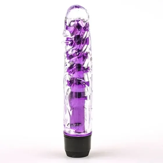 Cystal Purple Vibrator 7 inch