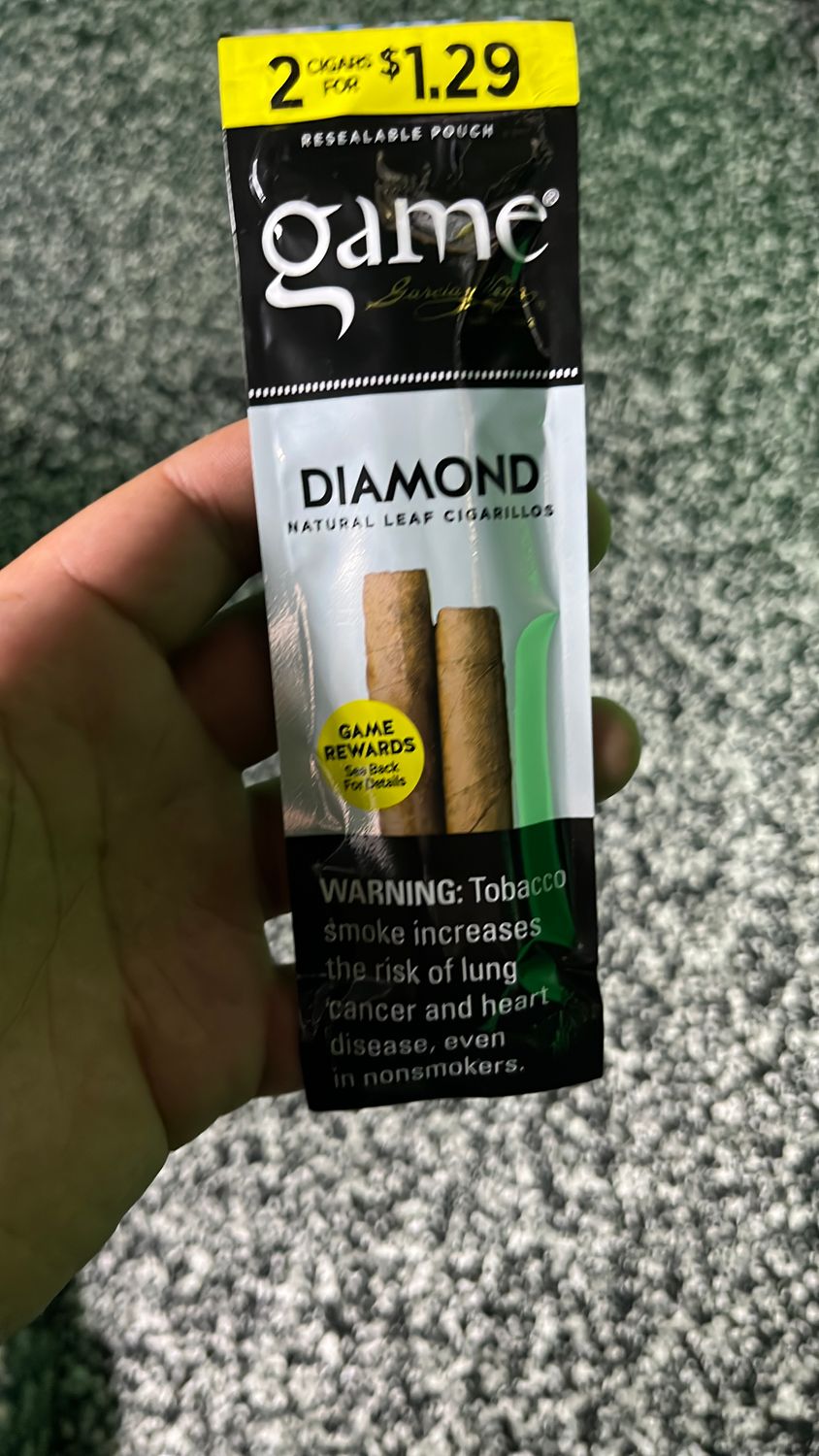 Game diamond 2 ct