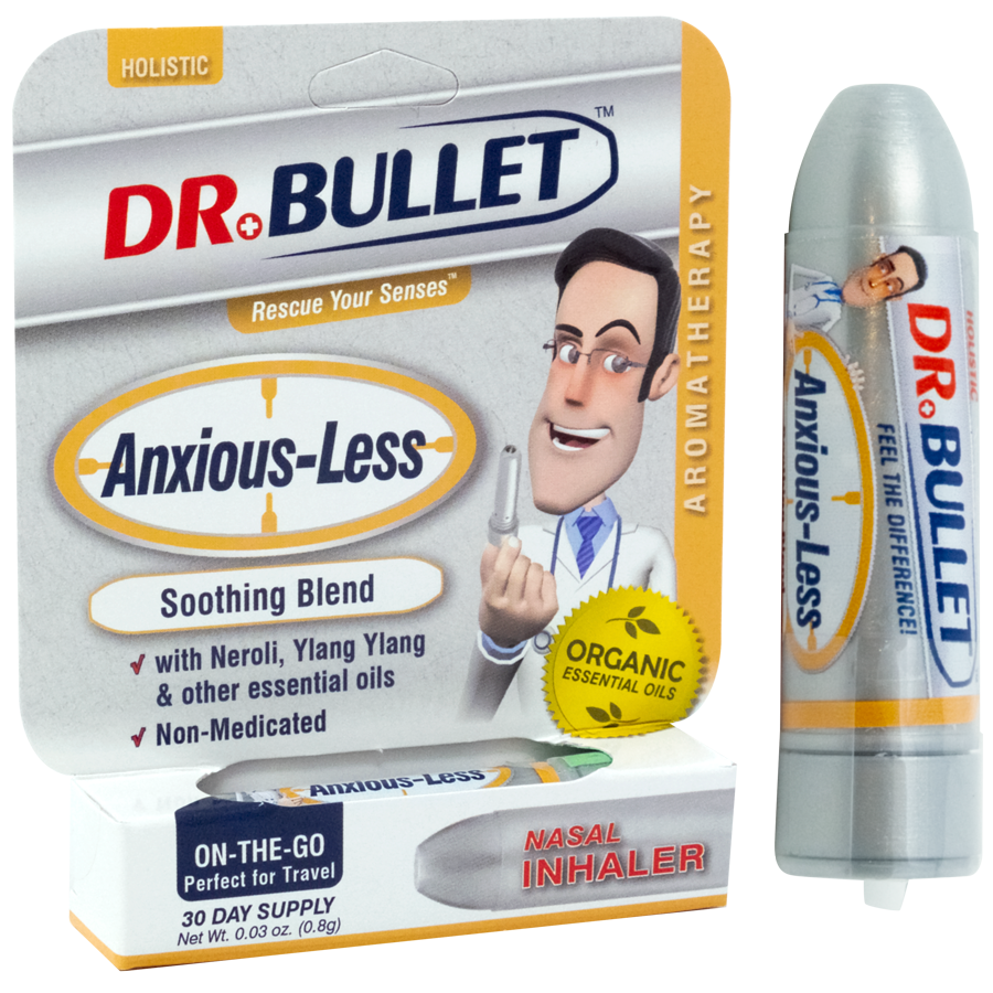 Holistic Labs: Dr.Bullet™ - "Anxious-Less™" Nasal Inhaler / Soothing Blend