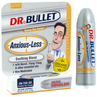Holistic Labs: Dr.Bullet™ - "Anxious-Less™" Nasal Inhaler / Soothing Blend