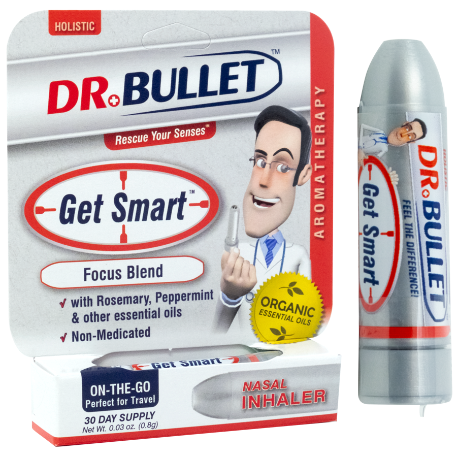 Holistic Labs: Dr.Bullet™ - "Get Smart™" Nasal Inhaler / Focus Blend