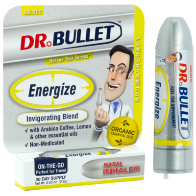 Holistic Labs: Dr.Bullet™ - "Energize™" Nasal Inhaler / Invigorating Blend