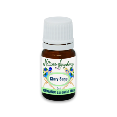 Clary Sage, Organic/Wildcrafted oil - 5ml
