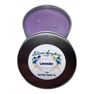 Lavender Candle 6 oz. Tin